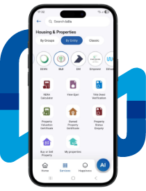 Dubai Now Application screen